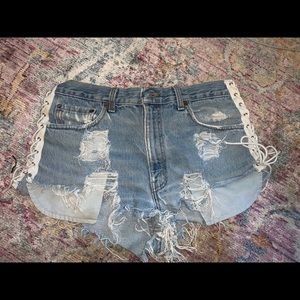 LF Furst of A Kind denim shorts